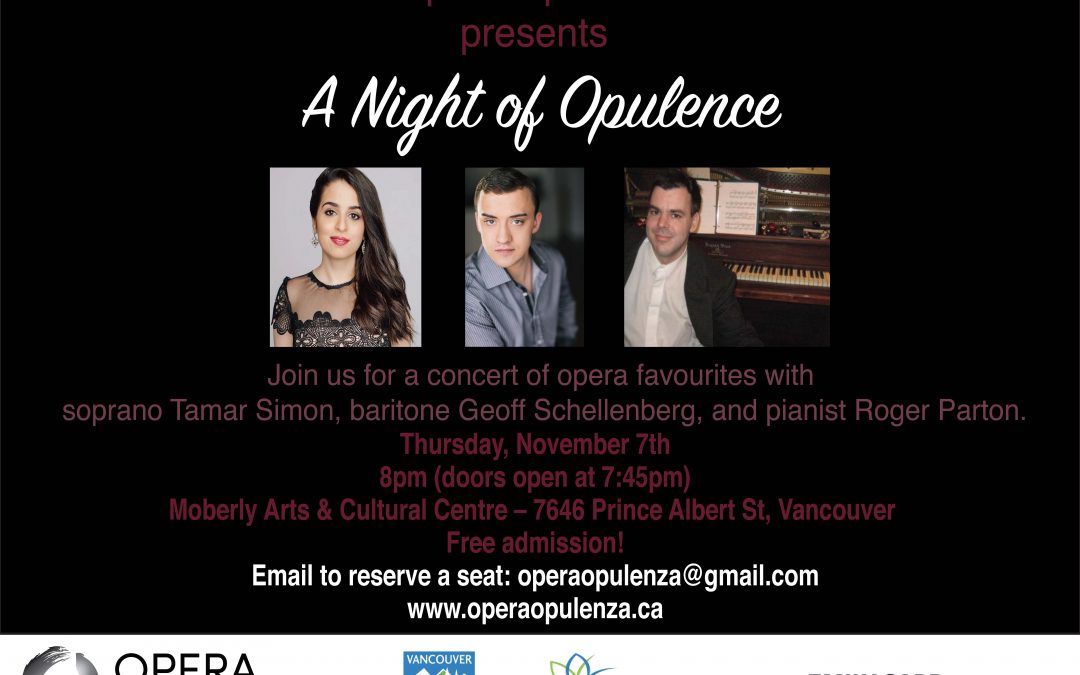 Opera Opulenza: A Night of Opulence