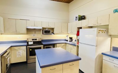Commercial kitchen available for programs and events at Moberly!