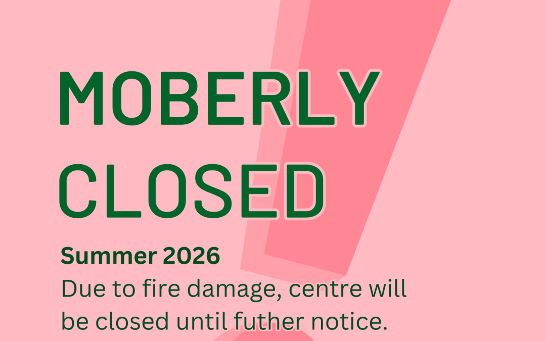Moberly Closed for Summer 2026