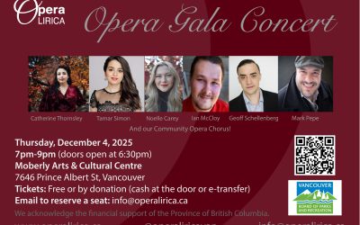 Opera Lirica’s Opera Gala Concert