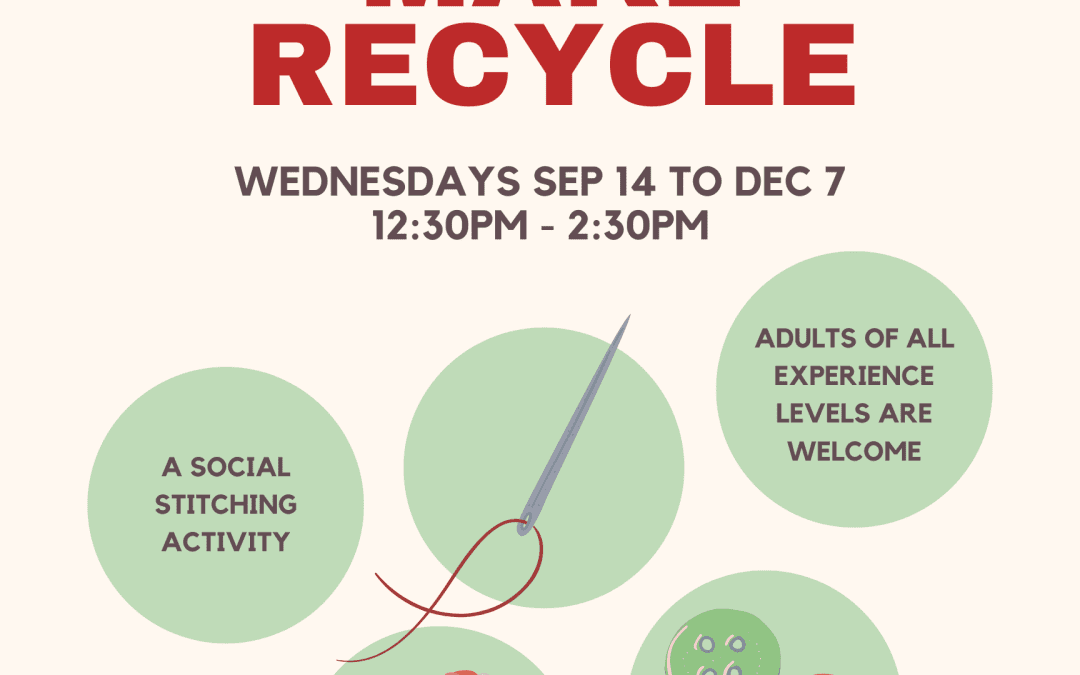 Social Stitching: Sew, Make, Recycle